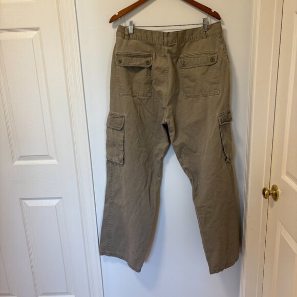 Vintage Y2K Cargo Pants Khaki Tan Grand Canyon Size 38/34 - Picture 11 of 11